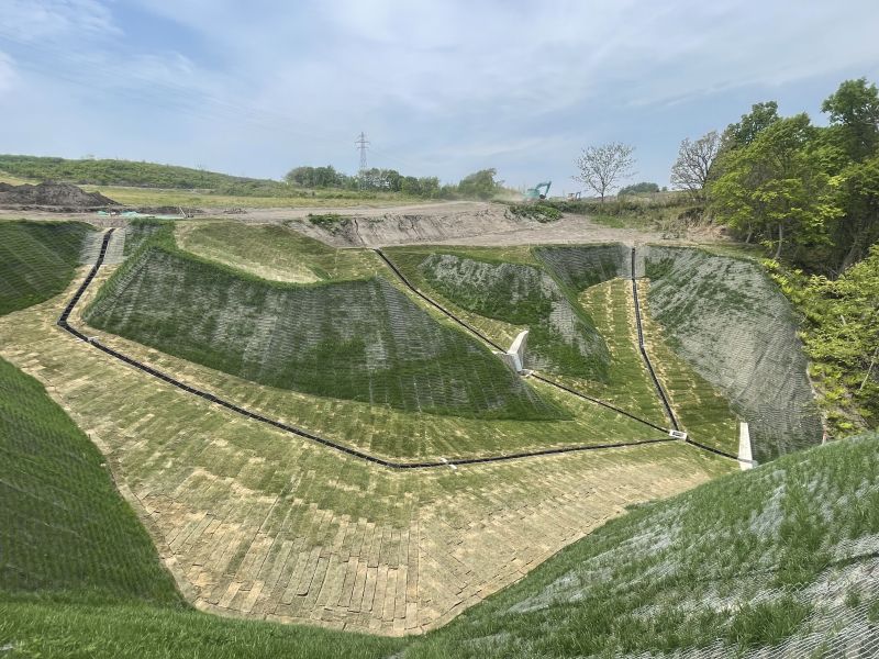 北海道伊達市 | 復旧治山工事　#U字溝